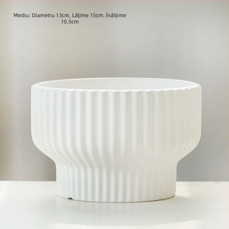 Ghiveci ceramic pentru plante, de podea, stil chinezesc, pentru grădinărit în casă