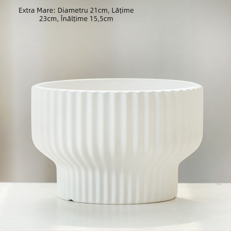 Ghiveci ceramic pentru plante, de podea, stil chinezesc, pentru grădinărit în casă