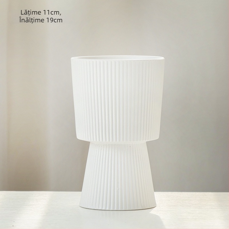 Ghiveci ceramic pentru plante, de podea, stil chinezesc, pentru grădinărit în casă