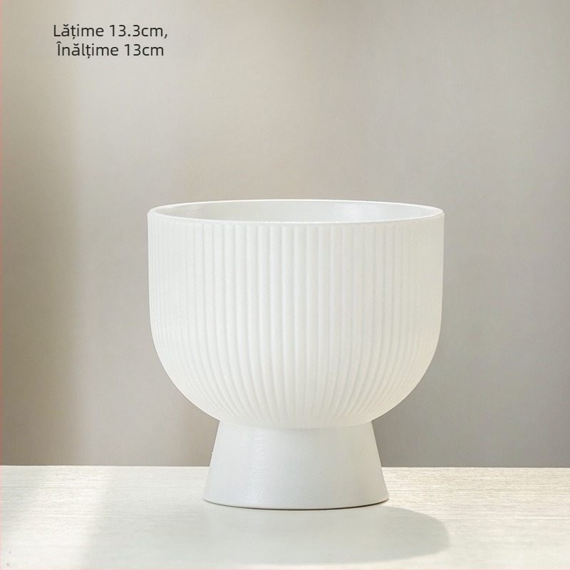 Ghiveci ceramic pentru plante, de podea, stil chinezesc, pentru grădinărit în casă