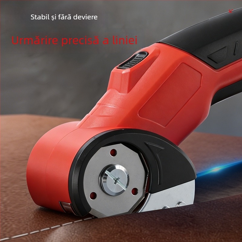 Foarfece electrice pentru materiale, cu baterie reîncărcabilă – pentru uz casnic, tăiere țesături, piele, covoare și perdele