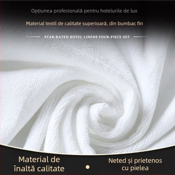 Halat de hotel din bumbac, lung, cu textură waffle și buzunar, 1200 g, cusătură finalizată, imprimare siglă disponibilă