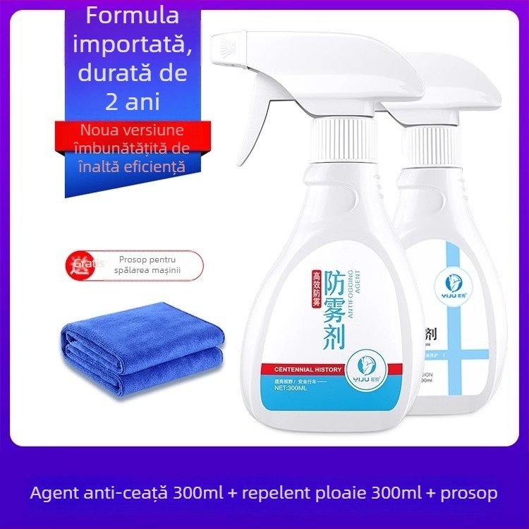 Yiyi Agent antifog pentru parbriz și oglinda retrovizoare – spray impermeabil, model Rainproof anti-fog agent, personalizabil