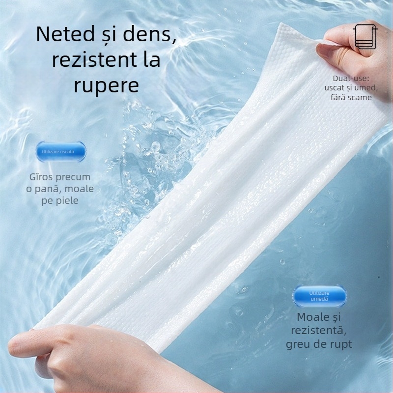 Prosoape de păr de unică folosință pentru saloane de înfrumusețare, fibre regenerat de celuloză, fibre de pulpă de lemn, absorbție 0-5 s, țesătură cu împletire simplă, procesare personalizată