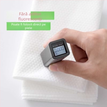 Prosop de unică folosință pentru înfrumusețare, din bumbac pur, Cod produs YICXCD, Brand cleanloud, Greutate 80 g