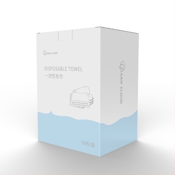 Prosop de unică folosință pentru înfrumusețare, din bumbac pur, Cod produs YICXCD, Brand cleanloud, Greutate 80 g