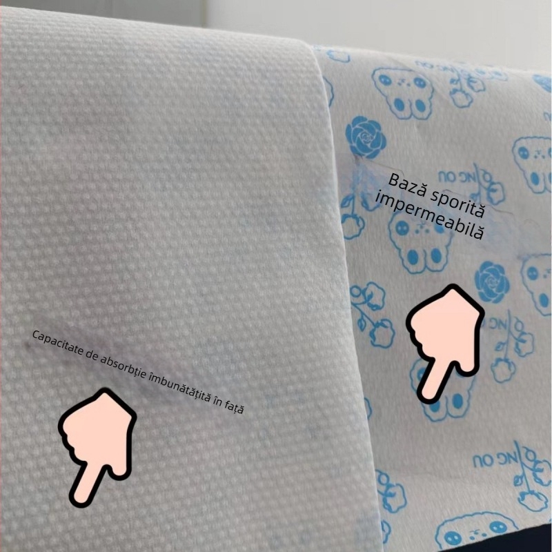 Prosop de unică folosință pentru salon de coafură, pernă impermeabilă pentru umăr, din fibre de lemn, 140 g, absorbție apă 0–5 s, posibilitate personalizare/logo