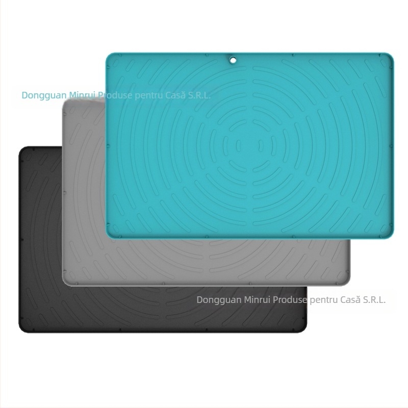 Covoraș din silicon pentru sub chiuvetă și dulap, antialunecare, rezistent la umezeală, pătrat