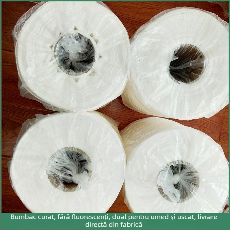 Prosop de unică folosință pentru salon de coafură, 100% bumbac, țesătură nețesută, model perlă, imprimare logo disponibil