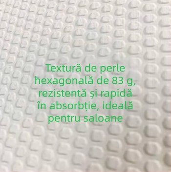 Prosoape de pedichiură de unică folosință pentru salon de înfrumusețare – fibră de bambus, 95% conținut de bumbac, absorbție 0–5 s, țesătură imprimată