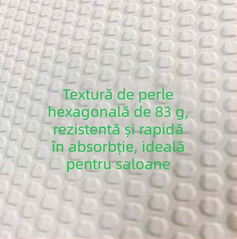 Prosoape de pedichiură de unică folosință pentru salon de înfrumusețare – fibră de bambus, 95% conținut de bumbac, absorbție 0–5 s, țesătură imprimată
