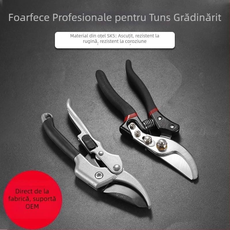 Mengrui Foarfă de grădină pentru uz casnic – tăierea pomilor fructiferi și a florilor