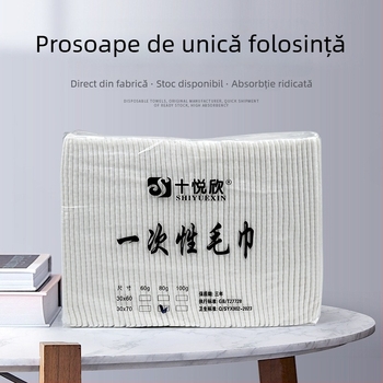 Prosoape de unică folosință din material textil pentru saloane de frumusețe și coafură, rezistente la praf, model solid, logo imprimat, personalizare disponibilă, origine Jiangsu