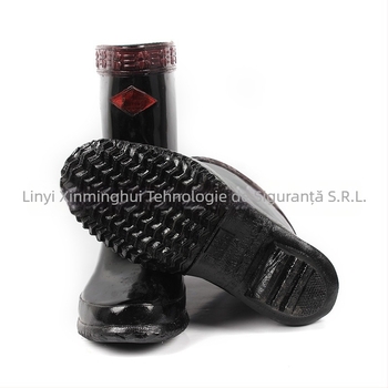 Pantofi de lucru izolați din cauciuc, brand Double Safe, cu partea superioară medie, protecție electrică