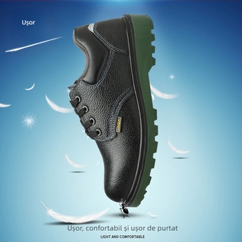 Pantofi de lucru izolați pentru electricitate, protecție la impact și perforare, izolație 6KV, ușori, rezistenți la uzură și la ulei