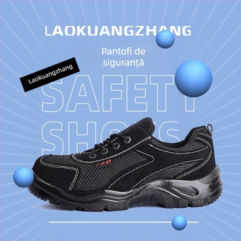 X-D514 Pantofi de protecție izolați de iarnă, unisex, cu vârf din oțel, talpă PU