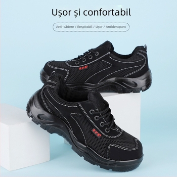 X-D514 Pantofi de protecție izolați de iarnă, unisex, cu vârf din oțel, talpă PU