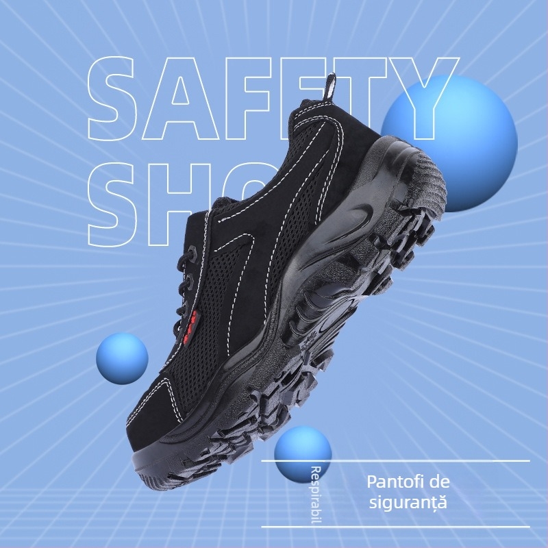 X-D514 Pantofi de protecție izolați de iarnă, unisex, cu vârf din oțel, talpă PU