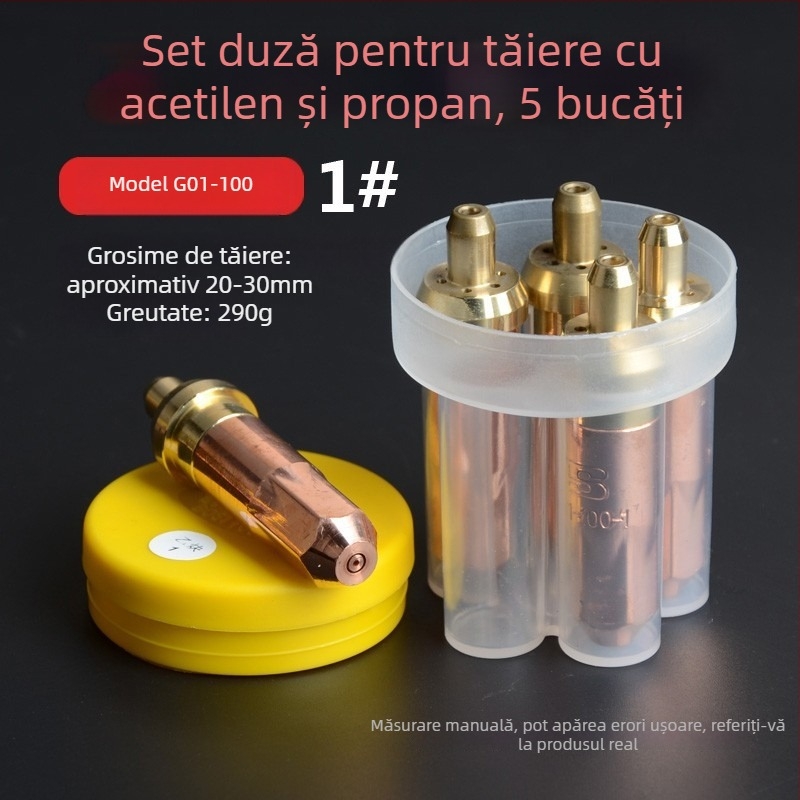 Duza Persia pentru sudură cu gaz pentru tăiere — vârf în formă de plum blossom, 01-30-100-300