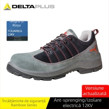 Pantofi de protecție izolați, cu partea superioară joasă și material din plasă