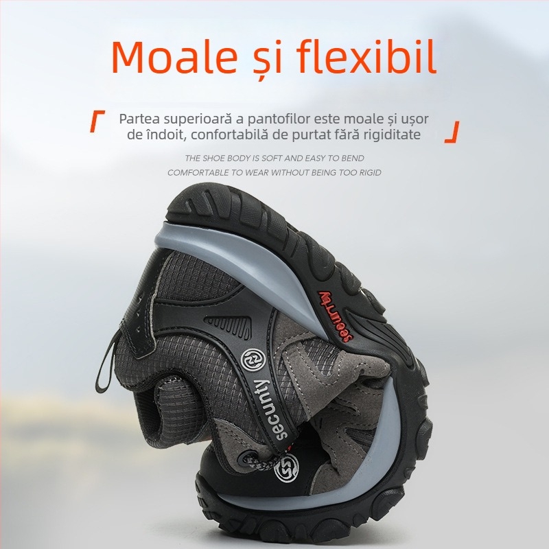 Pantofi de protecție pentru electricieni, izolați, cu protecție anti-șoc și anti-perforație, ușori și durabili