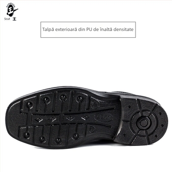 Pantofi izolați pentru muncă electrică, din piele, cu partea superioară joasă, potriviți pentru tensiuni sub 1000 V