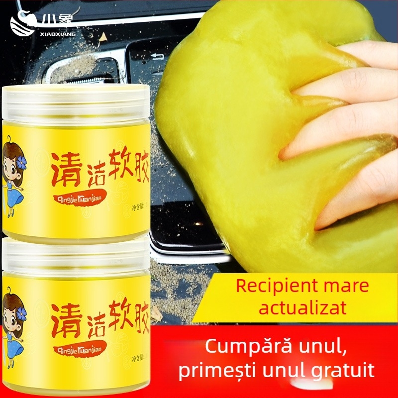 Instrument de curățare a interiorului auto – adeziv flexibil pentru praf și murdărie; greutate 0.496 kg; Brand: Altul; Mărci private licențiate: Da; Piețe principale: Japonia și Coreea de Sud