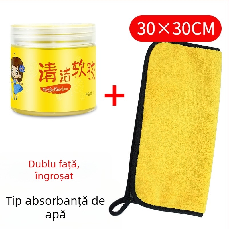 Instrument de curățare a interiorului auto – adeziv flexibil pentru praf și murdărie; greutate 0.496 kg; Brand: Altul; Mărci private licențiate: Da; Piețe principale: Japonia și Coreea de Sud