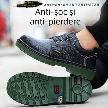 Pantofi de protecție izolați din poliuretan, cu gleznă joasă