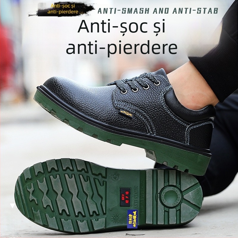 Pantofi de protecție izolați din poliuretan, cu gleznă joasă