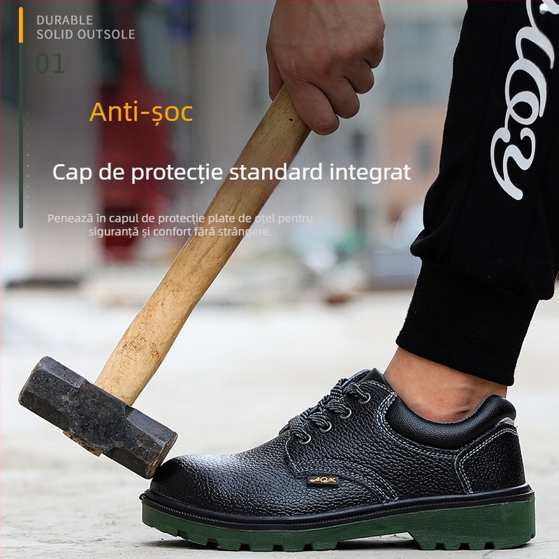 Pantofi de protecție izolați din poliuretan, cu gleznă joasă