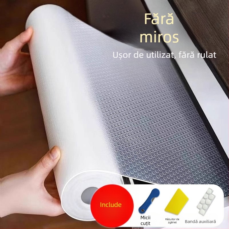 Covoraș EVA pentru sertare de bucătărie - impermeabil, rezistent la umezeală, anti-aderent, anti-alunecare