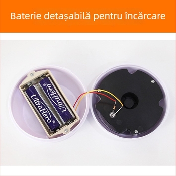 Cameră dummy de interior, în formă de scoică, cu lumină