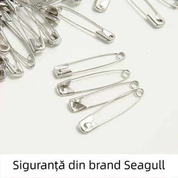 Știfturi Seagull din metal, model 2212, ambalare în cutie