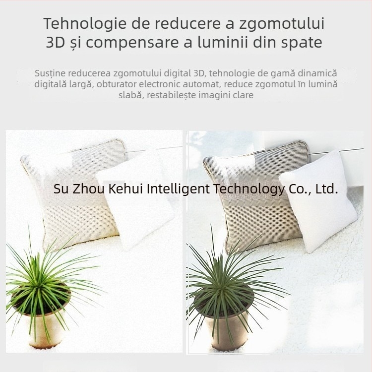 Cameră IP Hikvision outdoor 6MP cu compensare a luminii de fundal (-30°C până la 60°C, distanță IR 50 m)