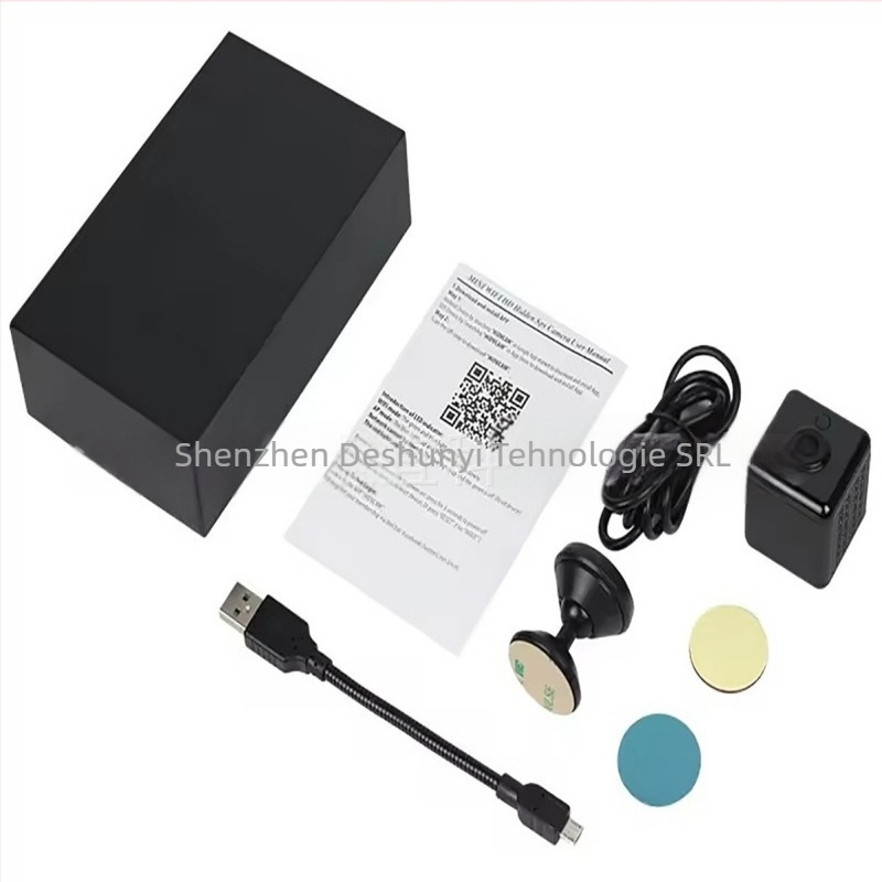 Cameră de rețea cu vizionare noapte, IR 8 m, luminozitate minimă 0,05 lux, obiectiv 6 mm, rezoluție orizontală 520, funcție de alarmă