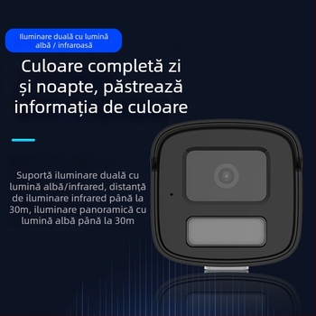 Hikvision DS-IPC-B12HV3-LA Cameră de rețea outdoor PoE cu microfon încorporat, 2MP, obiectiv 4 mm