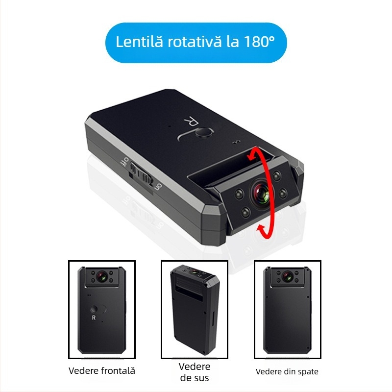 Camere inteligentă | obiectiv 3.6 mm, rotație 180°, control Wi-Fi prin aplicație, utilizare exterioră