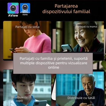 Cameră wireless 4G pentru exterior, pentru uz casnic, cu monitorizare la distanță prin telefon și funcție fără trafic de date