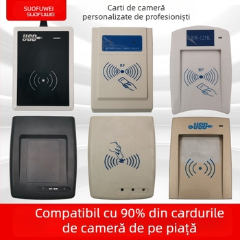 Cardă de acces pentru ușa hotelului cu cip T5577 — card IC cu contact, stocare 1024, cicluri de scriere >100000, interval de temperatură -20°C până la 85°C
