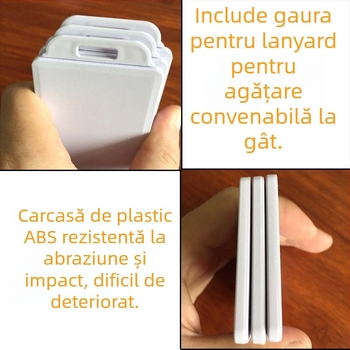 Etichetă RFID UHF pentru gestionarea personalului — material ABS, FK-R1, de la -40°C la 80°C, Brand FONXAN