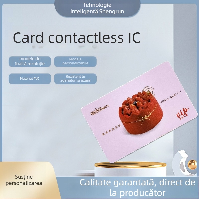 Card Inteligent — Card IC fără contact, Card nefinanțiar, Sistem All-in-One pentru administrarea membrilor, Personalizabil