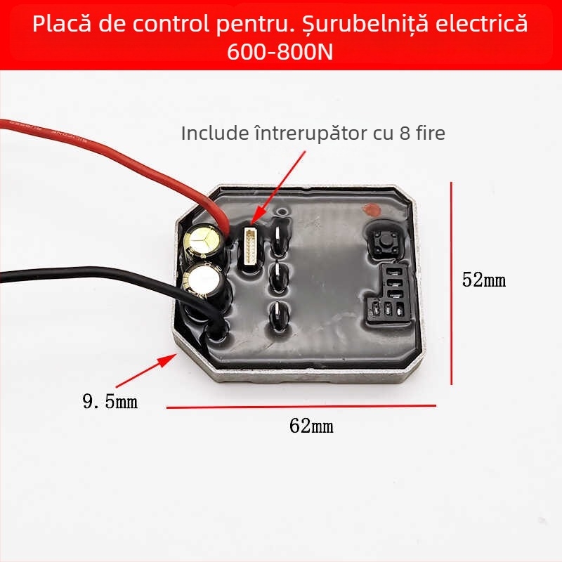 Cheie electrică fără perii, 36V, cuplu înalt, alimentată cu baterie Li‑ion, potrivită pentru oțel inoxidabil