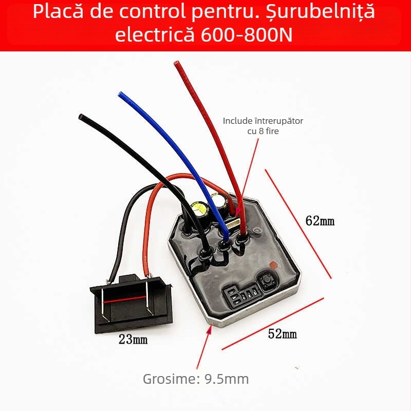 Cheie electrică fără perii, 36V, cuplu înalt, alimentată cu baterie Li‑ion, potrivită pentru oțel inoxidabil