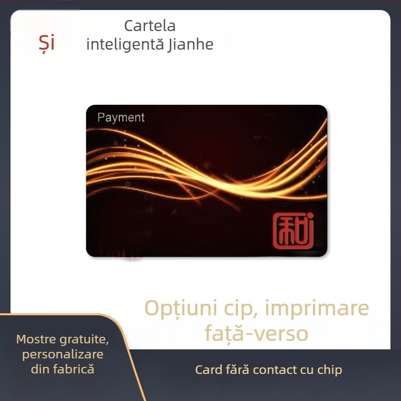 Mifare Plus EV2 4K 7B Carte de membru inteligentă - Imprimare cu două fețe, Procesare personalizată, Card IC fără contact, Stocarea datelor: 10, 100000 cicluri de ștergere/scriere