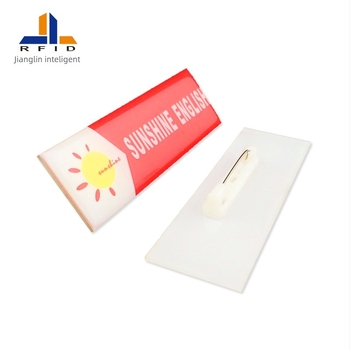 Insignă de campus NFC ICID cu card de citire/scriere, timp de citire/scriere 0,1, 100000 cicluri de scriere, cartă pasivă de înaltă frecvență