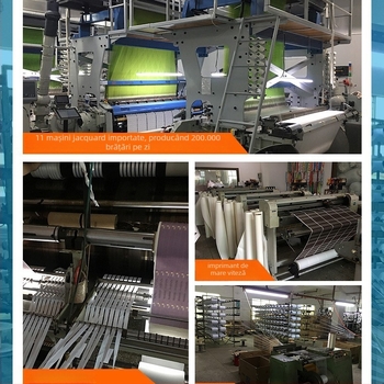 Brățară RFID de unică folosință, NTAG216, poliester, imprimare prin transfer termic + etichetă țesută, 1024 memorie, RFID la frecvență înaltă (card pasiv)