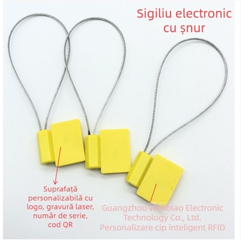 RFID sigiliu electronic pentru contoare apă NTAG213, HF, 144 octeți, card pasiv, citire/scriere 1