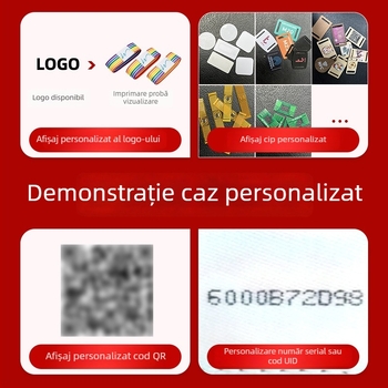 Brățară RFID pentru încheietură (distanță de citire 1~4, cip citire/scriere, memorie 1024, timp citire/scriere 1~2 s, frecvență înaltă)