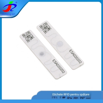 Etichetă RFID pentru textile – UHF, memorie 128 bytes, citire-scriere în 0,1 s, ISO18000-6C, pasiv